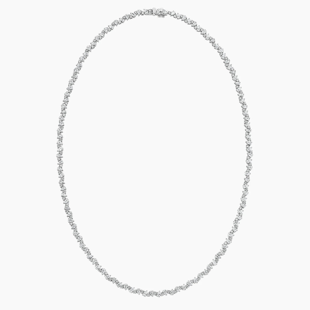 MULTI-SHAPED DIAMOND PENDANT