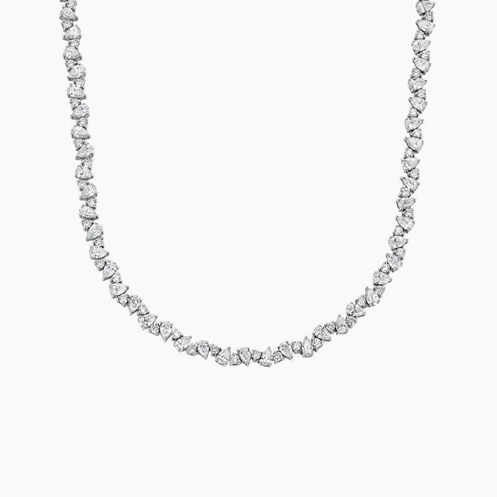 MULTI-SHAPED DIAMOND PENDANT