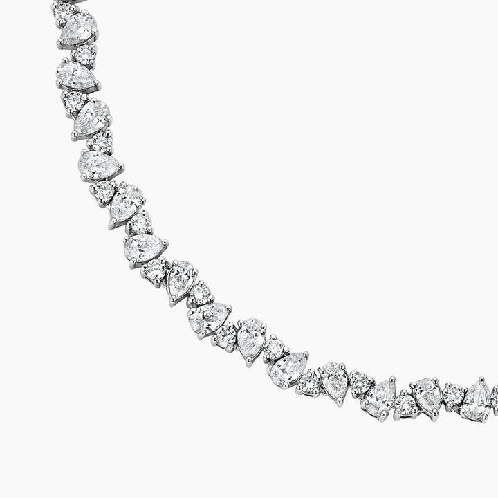 MULTI-SHAPED DIAMOND PENDANT